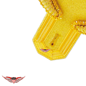 Epaulettes de Hombro Trenzadas Amarillas Personalizadas, Tela de Lujo, Diseño Duradero - Product Image 4