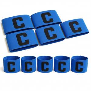 Brassard de Capitaine de Football Réglable en Polyester – Accessoire de Football Confortable pour l'Entraînement - Product Image 5