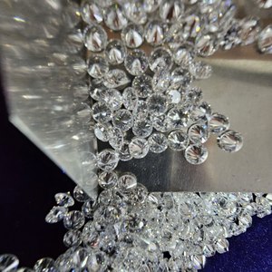 Diamants de laboratoire R&K GEMS HK40 en vrac, taille brillant 4,21 mm 4,50 mm, pureté F VVS VS, excellente finition polie pour la fabrication de bijoux - Product Image 2