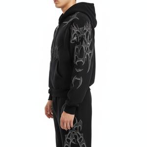 Survêtement à strass pour homme à prix bas, vente en gros, pour le sport, l'entraînement et le jogging - Product Image 4