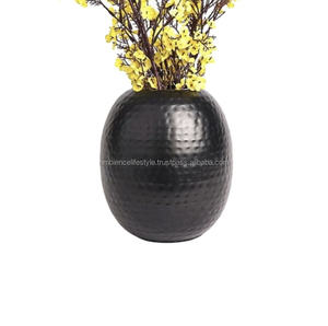 Ambiance Lifesty's Top Selling Modern Gold Tone Flower Table Vase Luxury Metal Decorative Accessory for Home Living for - Product Image 4