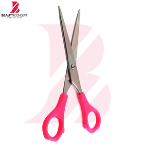 Ciseaux de coiffure légers avec manche en plastique rose, ciseaux de barbier en acier inoxydable, outils de coiffure professionnels tranchants - Product Image 5