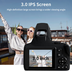 Cámara Digital con Sensor CMOS 4K HD de 64MP, Precio de Fábrica al por Mayor, con Soporte para Tarjeta TF, Pantalla IPS de 3.0 Pulgadas, WiFi, EIS, Cámara para Vlogging - Product Image 4