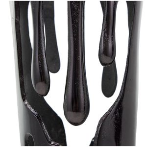 Nouveau design, vase à fleurs en aluminium fait main, style côtier, ensemble de 2 pièces, finition noire, support décoratif pour mariage, fête, maison, à prix réduit - Product Image 5