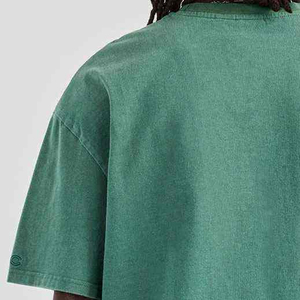 Camiseta de Cuello Alto para Hombre, Corte Regular, 100% Algodón, Transpirable, Antiarrugas, de Secado Rápido, Alta Calidad, Personalizable al por Mayor - Product Image 2