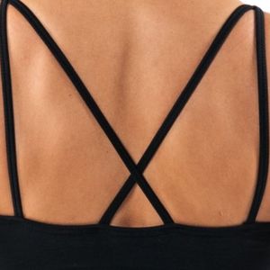 Sujetador deportivo sin costuras con tirantes para mujer, top corto elástico que absorbe la humedad para ejercicio, yoga, gimnasio, entrenamiento y fitness - Product Image 6
