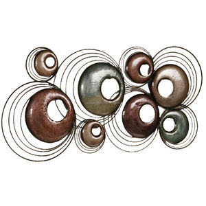 Decoration Circles <b>Wall</b> Metal Designer Modern Irregular Shape <b>Wall</b> <b>Art</b> - Product Image 3