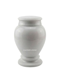 Premium Natural Marble Onyx Funeral Cremation Urn Adult Ashes Handmade Custom Size Wholesale Manufacturer Supplier - Product Image 6