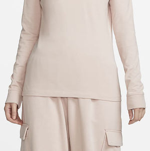 Camiseta de algodón jersey de manga larga para mujer, diseño personalizado de alta calidad, estilo urbano, 160-200 GSM, venta al por mayor OEM. - Product Image 5