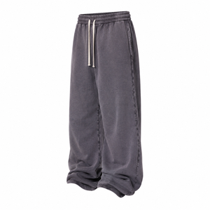 Pantalones Deportivos Unisex Holgados de Pierna Recta con Cordón, Transpirables, Casuales, Fabricante OEM Personalizado, Venta al Por Mayor, MOQ Bajo - Product Image 1