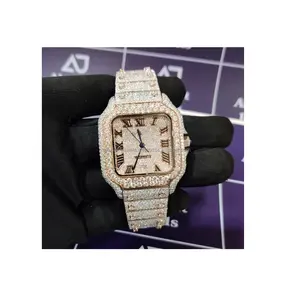 Designer Shiny VVS Clarity Wrist Watches With Pass Diamond Tester Manufacturer Exporter Supplier Wholesaler Cheap Price In India