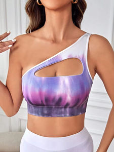 สูงผลกระทบสายคล้องไหล่ชุดชั้นในกีฬาโยคะผู้หญิงยิมเสื้อผ้าโลโก้ที่กําหนดเองฟิตเนสโยคะ Bra - Product Image 5