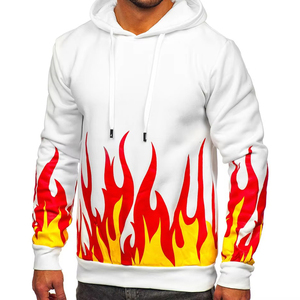 Sweat à capuche personnalisé imprimé par sublimation pour homme, en polaire, décontracté, uni, avec poche, séchage rapide, respirant, écologique, personnalisable 2026 - Product Image 5