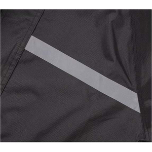 Wholesale Men's <b>Black</b> PU Waterproof <b>Rain</b> Suit Full Sleeve Reflective Strip <b>Jacket</b> Pants Set All Seasons Motorcycle Wear - Product Image 4