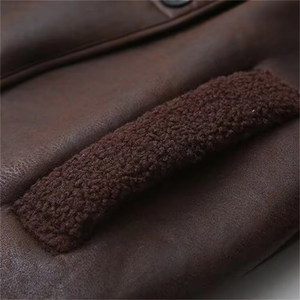 Nouvelle collection Hiver 2025 – Manteau long en satin double face pour femme, élégant et polyvalent, avec col montant et fourrure intégrée - Product Image 6