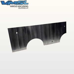 Placa de Desgaste AR500, Mecanizada por CNC, Corte por Electroerosión, Acero Inoxidable de Alta Dureza para Reemplazo de Trituradora/Desfibradora, OEM - Product Image 2