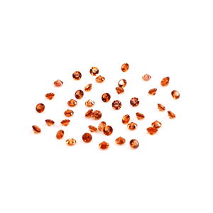 แซฟไฟร์สีส้มธรรมชาติแบบไม่ผ่านการปรับแต่ง ขนาด 1.5 มม. แซฟไฟร์สีส้มธรรมชาติทรงเหลี่ยมสำหรับทำเครื่องประดับ - Product Image 2