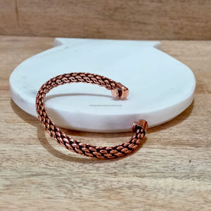 2026 New Year Copper Bangles Indian Colorful Handcrafted Natural <b>Flower</b> Design <b>Bracelet</b> Copper Jewelry for Women metal crafts - Product Image 4