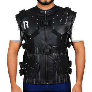 เสื้อแจ็คเก็ตหนังแท้สไตล์วินเทจสำหรับผู้ชาย Glory Zone รุ่น Heavyweight Biker Bomber เหมาะสำหรับฤดูหนาว ไซส์ 41 - Product Image 1