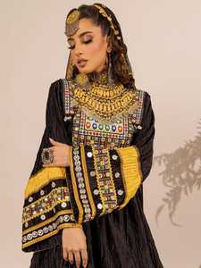 Robes afghanes Kuchi pour femmes, très demandées, couleurs et tailles personnalisées, 100 % haute qualité, robes décontractées pour femmes et filles. - Product Image 3