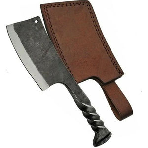 Cuchillo de Cocina Burraq Ecommerce OEM, Hecho a Mano, Estilo Industrial, Antiguo, Medieval, Forjado a Mano en Acero al Carbono - Product Image 1