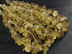 Nouvelle arrivée brin de 12 pouces de perles de quartz citron naturel 10-15MM environ couleur jaune poli rugueux fournitures de gros - Product Image 3