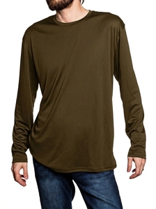 เสื้อแรชการ์ดแขนยาวผู้ชาย ผ้าฝ้าย 100% แห้งเร็ว เย็นสบาย ตะเข็บเรียบ ป้องกันแสงแดด เหมาะสำหรับกีฬาทางน้ำ BJJ และการฝึกซ้อมแบบคอมเพรสชั่น - Product Image 4