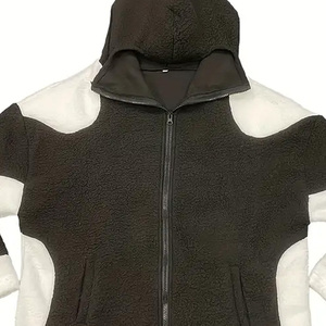 Sudadera con Capucha Personalizada con Logotipo, Oversize, de Algodón Grueso, Estilo Vintage Lavado al Ácido, Streetwear OEM para Hombre y Mujer, con Logotipo Bordado - Product Image 4