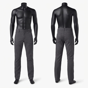 Premium Cotton Polyester 240 GSM <b>Work</b> <b>Pants</b> Dark Grey Utility Cargo Trousers Multi Pocket Reinforced Knee Custom Logo Fit - Product Image 1