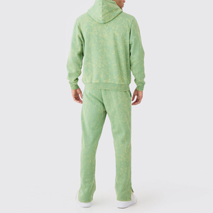 Ensemble de survêtement unisexe en coton French Terry avec logo personnalisé, directement de l'usine - Product Image 4