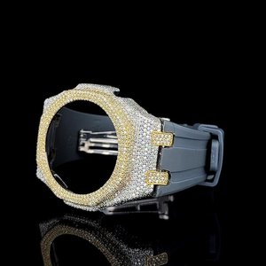 Custom GA2100 Compatible Iced Out Metal <b>Case</b> Luxury Stainless Steel Mod <b>Watch</b> for Men Metal <b>Case</b> Luxury Mod Design for Men - Product Image 2