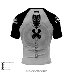 Mawra Martial Arts <b>Custom</b> Sublimated BJJ RashGuard Trending <b>Design</b> Short Sleeve Men No Gi Grappling <b>Compression</b> <b>Shirt</b> For Unisex - Product Image 6