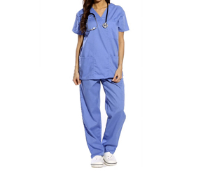 Hospital Uniforms Nurse Dental Work <b>Clothes</b> <b>Scrubs</b> Uniforms Sets Nursing <b>Scrubs</b> Medical <b>Scrubs</b> Most selling product - Product Image 1