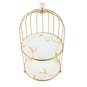 Base para Pastel Metálica Lista para Exportar con Acabado Brillante, No Tóxica y Segura para Alimentos, Ideal para Ocasiones Especiales y Exhibiciones de Catering - Product Image 1