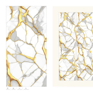 Azulejos de Porcelana Modernos y Refinados 60X120CM 600X1200MM 24X48 Acabado Brillante Formato Grande Superficie Decorativa Premium Para Casas de Lujo - Product Image 1