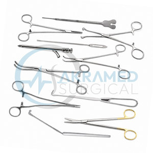 Juego de Instrumentos para Nefrectomía de Primera Calidad, 37 Piezas, Certificado CE, Instrumentos de Cirugía Renal Urológica, Kit de Acero Inoxidable - Product Image 4