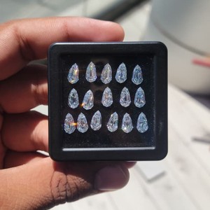 Avina Jewels Diamants de laboratoire certifiés IGI, taille poire |   Diamants polis à taille brillante pour la fabrication de bijoux - Product Image 4