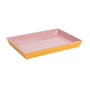 Durable Glossy Finish Lacquer <b>Tray</b> Cool Color, Must-Have <b>Large</b> Tea Platter for Elegant Dining Table Arrangement, From Vietnam - Product Image 3