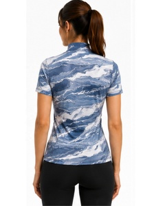 Chemises d'équitation respirantes en coton sublimé 2025 à manches longues, couche de base haute performance personnalisable pour femmes équestres - Product Image 3