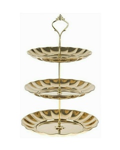 โต๊ะวางเค้กโลหะสีทองแบบสั่งทำตกแต่งงานแต่งงานงานแต่งงานไม่เหมือนใครโดยผู้ส่งออกอินเดียสำหรับพื้นที่สำนักงานหรืองานแต่งงาน - Product Image 1
