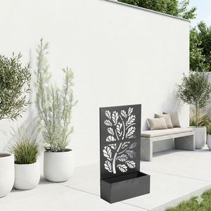 Jardinière en métal de 43 pouces de hauteur avec treillis, style mini, pour plantes grimpantes, légumes et pots de protection de gouttière - Product Image 5