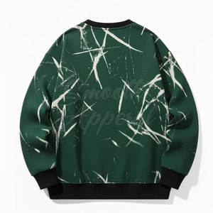 Sweat-shirt décontracté surdimensionné pour homme en coton 100% tricoté, coupe classique, haute qualité, mode hiver - Product Image 2