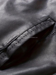 Veste en cuir véritable Regular Fit à la mode pour hommes Veste en cuir de qualité supérieure pour hommes - Product Image 5