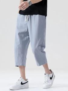 Pantalones Cortos Deportivos para Hombre al por Mayor de Alta Calidad con Diseño de Logotipo Personalizado, Pantalones Cortos Cargo Transpirables de Lona, Servicio OEM Informal - Product Image 3