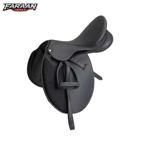 Vente en gros de selles de cheval de style occidental de haute qualité, personnalisables, en cuir, pour le saut d'obstacles, fabriquées au Pakistan, prix bas - Product Image 1