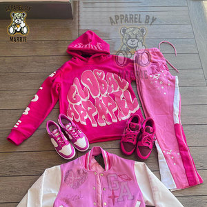 Sudadera con Capucha Unisex Premium de Alta Calidad, Mezcla de Algodón, Fabricante OEM, Logotipo Personalizado con Impresión Puff, Sudadera Transpirable de Peso Medio para Hombre - Product Image 2