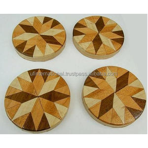 Bone Inlay Best Quality Handmade coaster square Shape Bone Inlay coaster for Home and Hotel Use Top Selling - Product Image 5