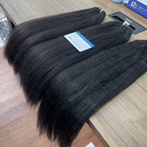 Hot Mega <b>Sale</b> 2025 New Product <b>Hair</b> <b>Extension</b> Steamed Kinky Straight Weft <b>Hair</b> in Stock Vietnamese human <b>hair</b> - Product Image 6