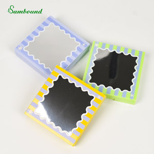 Paleta Vacía Cuadrada Personalizada para Iluminador y Contorno, con Patrones Impresos en 3D en Lámina Plateada de Gran Área, Multicolor - Product Image 2