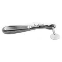 Coupe-doigts manuel réutilisable en acier inoxydable à finition mate, instrument chirurgical